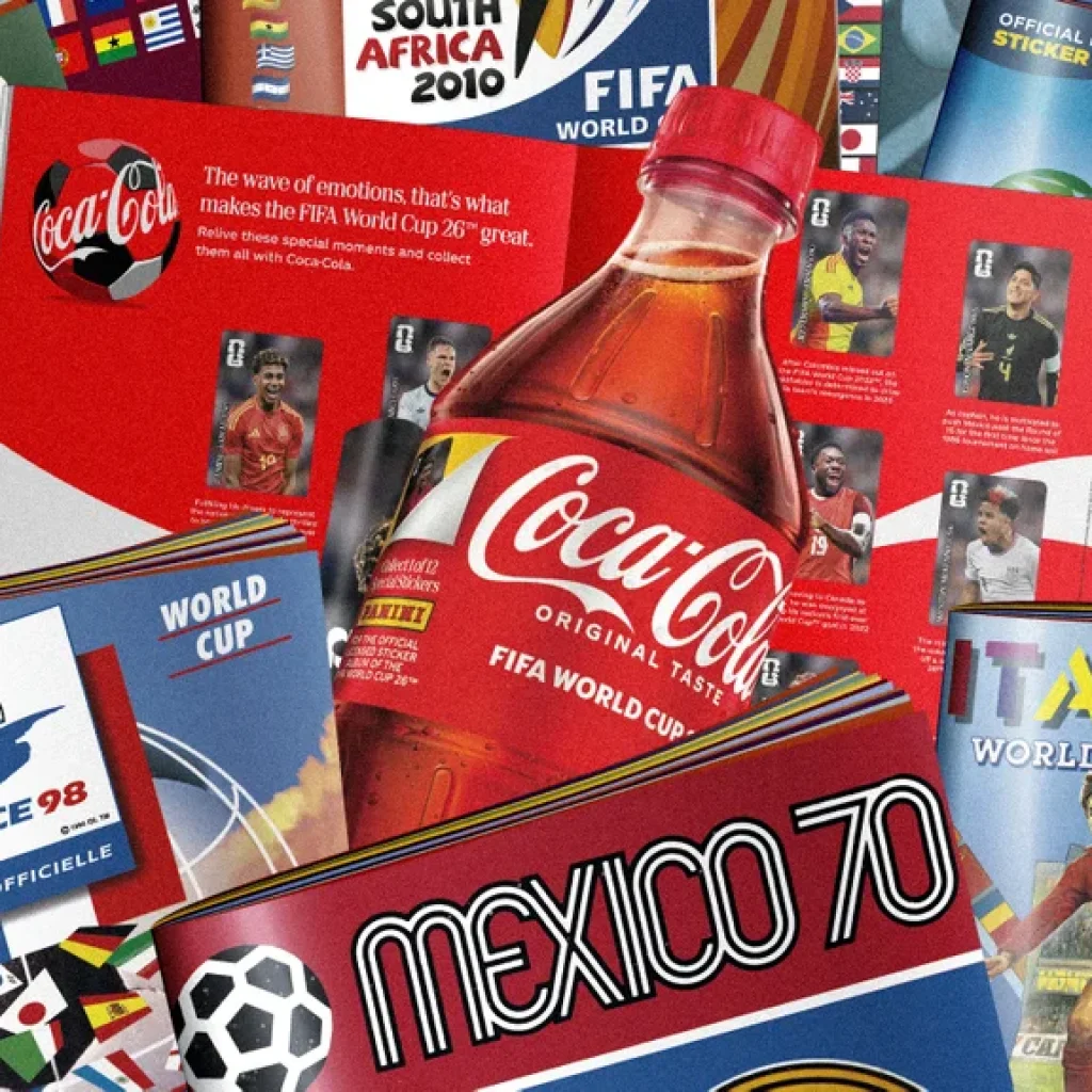 Panini brings its World Cup sticker craze to the U.S. with a
very American twist