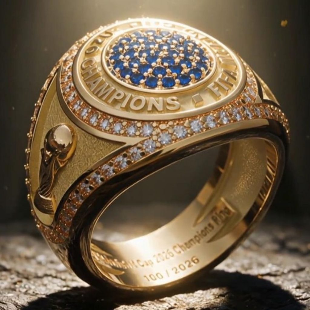 FIFA to hand World Cup winners US-style championship
rings
