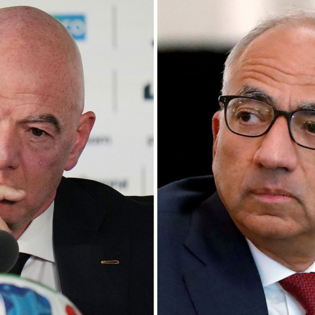 FIFA chief’s senior adviser quits in protest at World Cup
sell-off plan