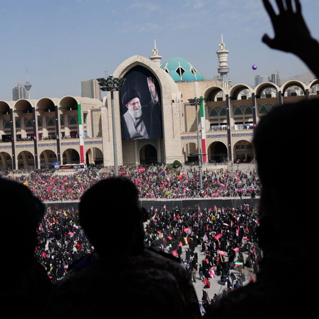 Thousands gather for funeral of Iran’s assassinated supreme
leader Ali Khamenei