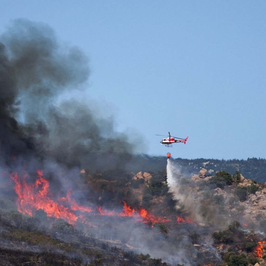 Firefighter, 22, dies in French wildfire as European
temperatures soar again