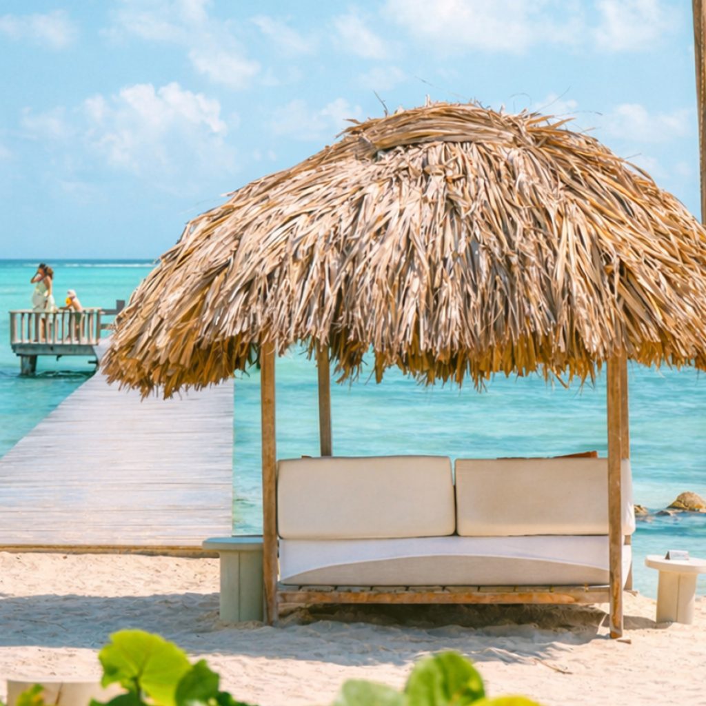 This Caribbean Resort Has Beach Bungalows Right on the Sand,
a Turquoise Lagoon, and Barefoot Vacations