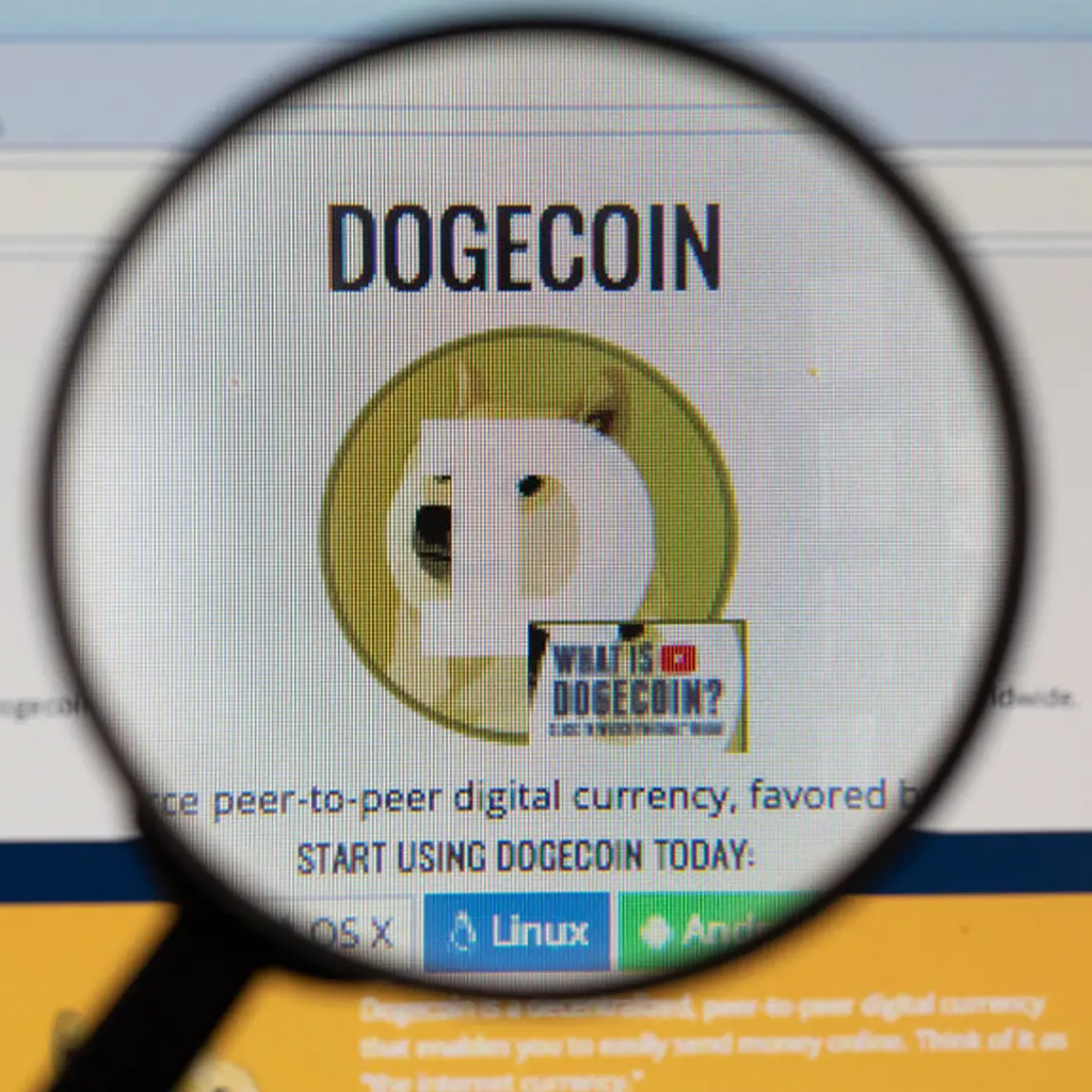 Speculation on dogecoin is back to October 2025 levels. The
price is down 70%