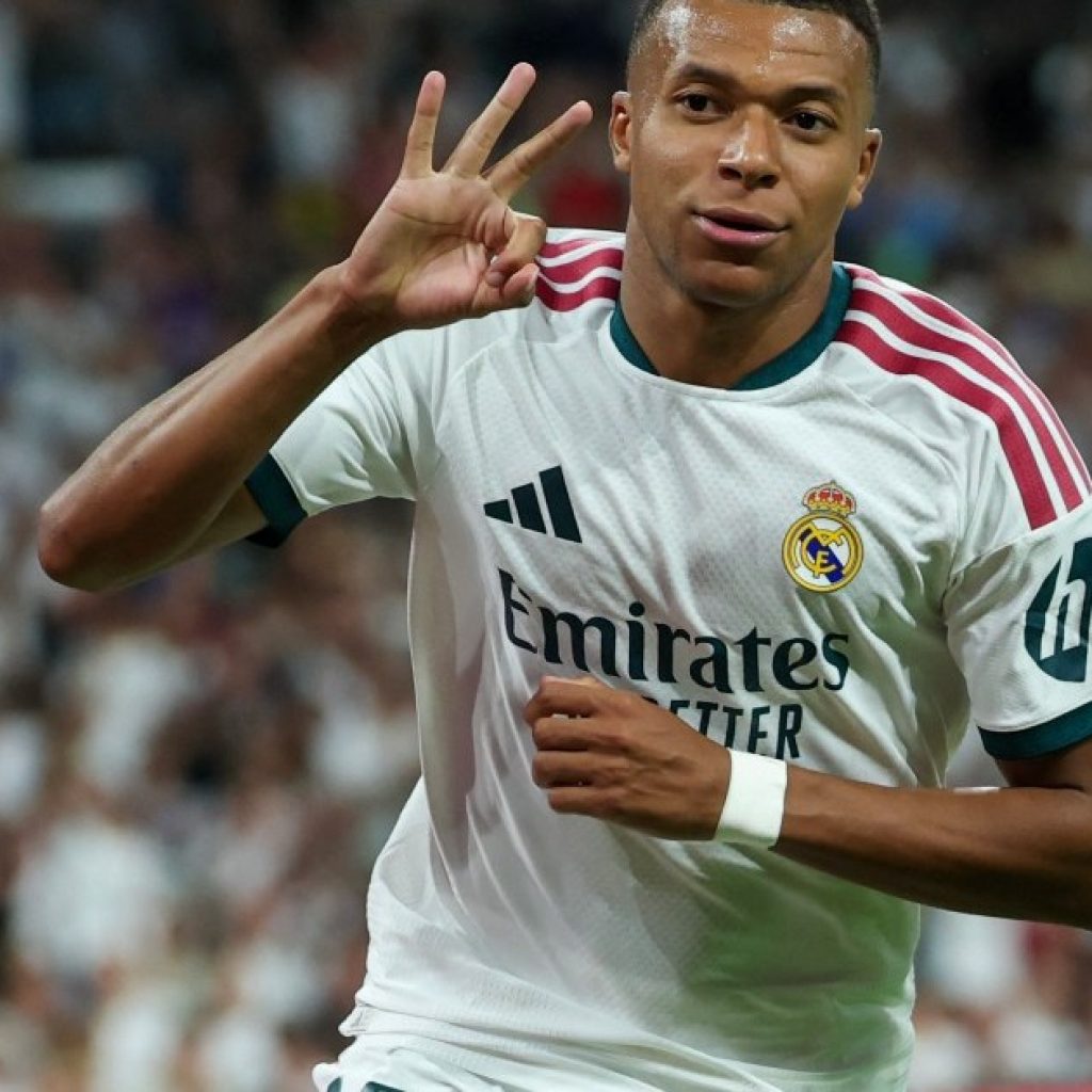 Mbappe hat-trick fires Real Madrid to 4-1 win against
Sociedad