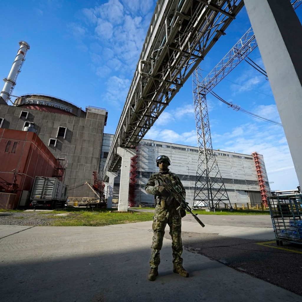 Russia reports Ukrainian drone strike near Zaporizhzhia
nuclear plant