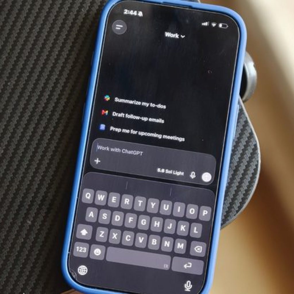 After switching to ChatGPT Voice, typing now feels painfully
slow