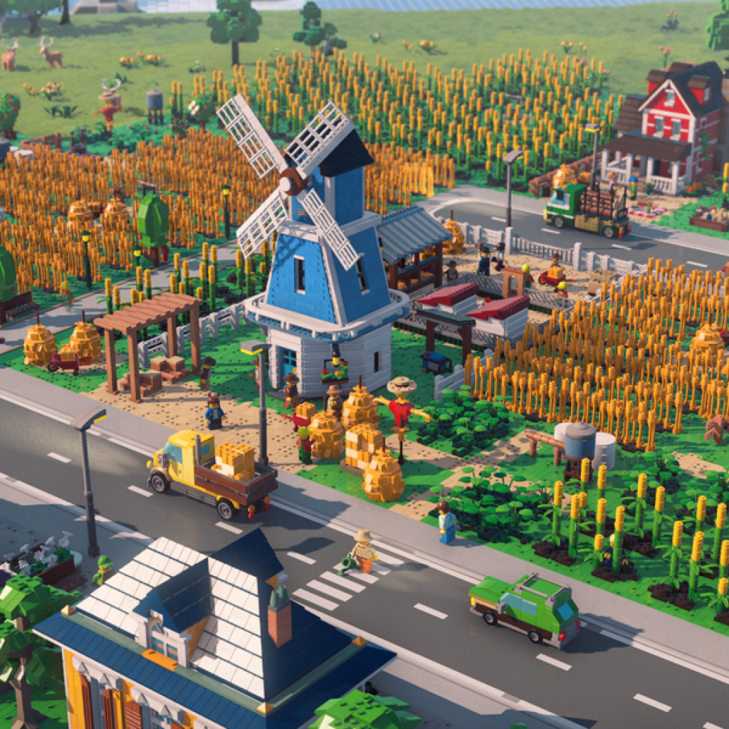 Yes, the leaks were true – a Lego version of Cities Skylines
is on its way to PC and consoles