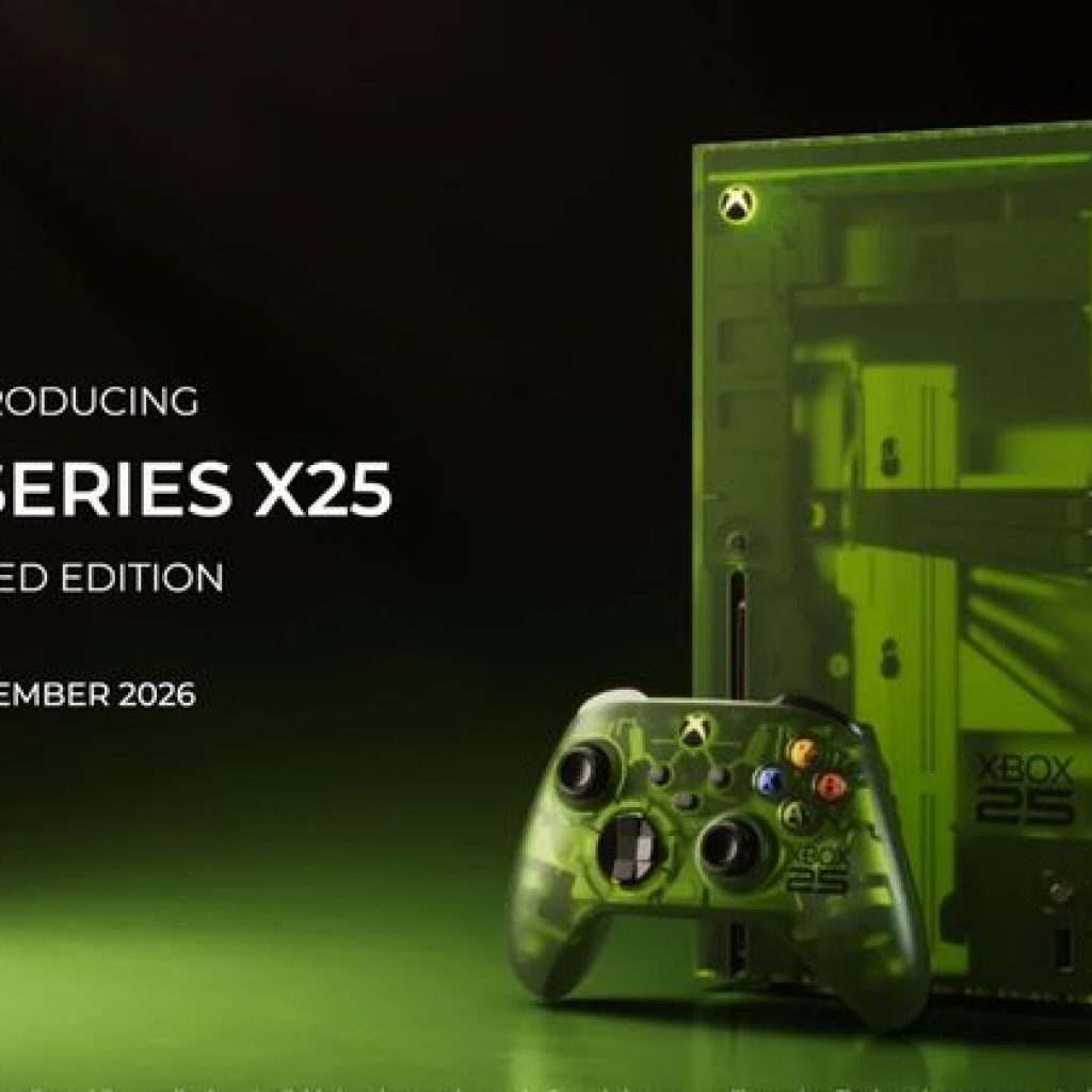 Xbox is celebrating 25 years by dressing your console in
nostalgia