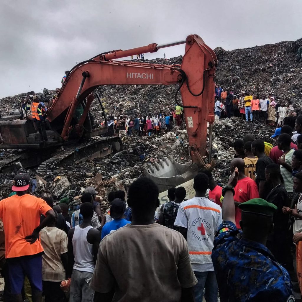 Landfill collapse in Guinea kills at least 30 people