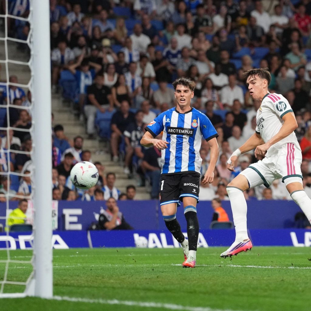 Real Madrid beat Espanyol 2-1 in Jose Mourinho’s first game
on return