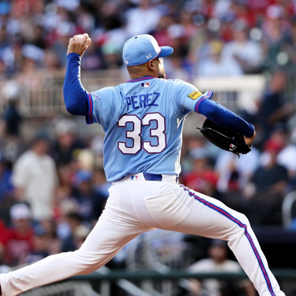 Eight in a row, sweep on the line as Martin Perez looks to
extend Braves’ stellar run prevention stretch