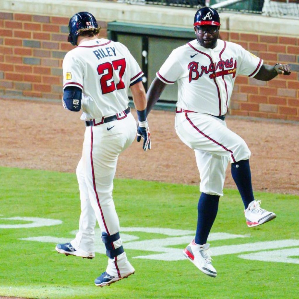 Late inning dramatics don’t overshadow Grant Holmes gem as
Braves beat the Marlins, 4-2