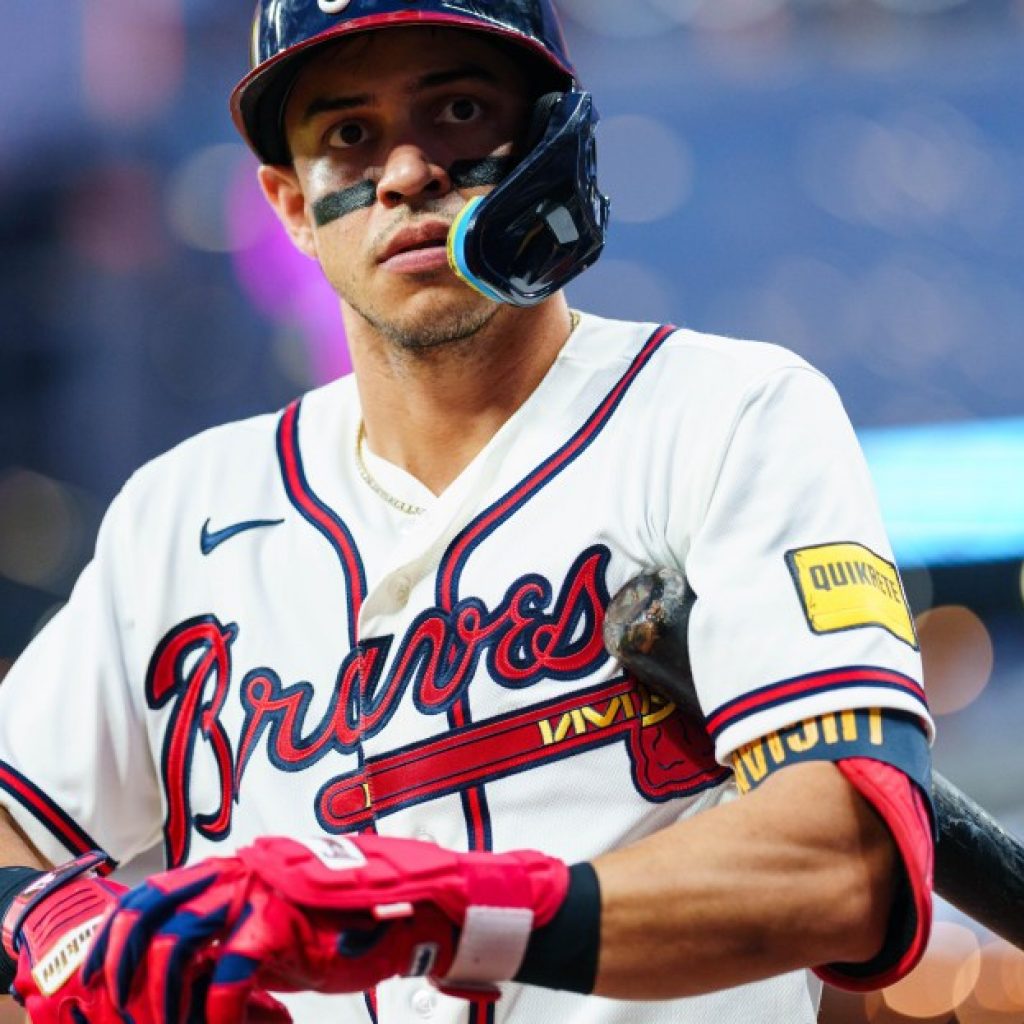 Murphy back at catcher and Dubón hits cleanup as Braves face
Dodgers