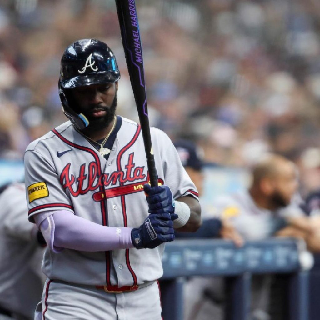 Michael Harris leading off for Braves in Milwaukee