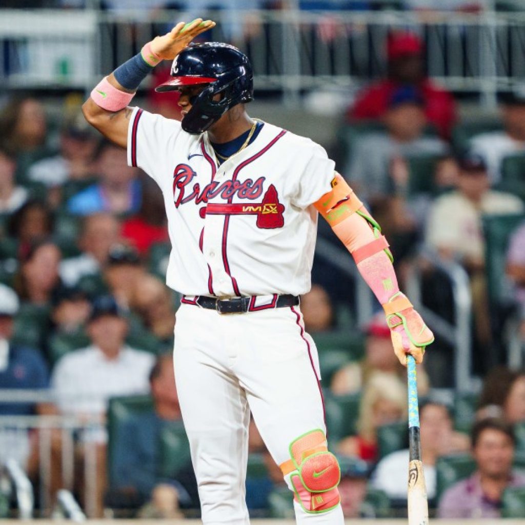 Ronald Acuña Jr. returns to hit cleanup, Austin Riley gets a
day off as Braves open series against Colorado