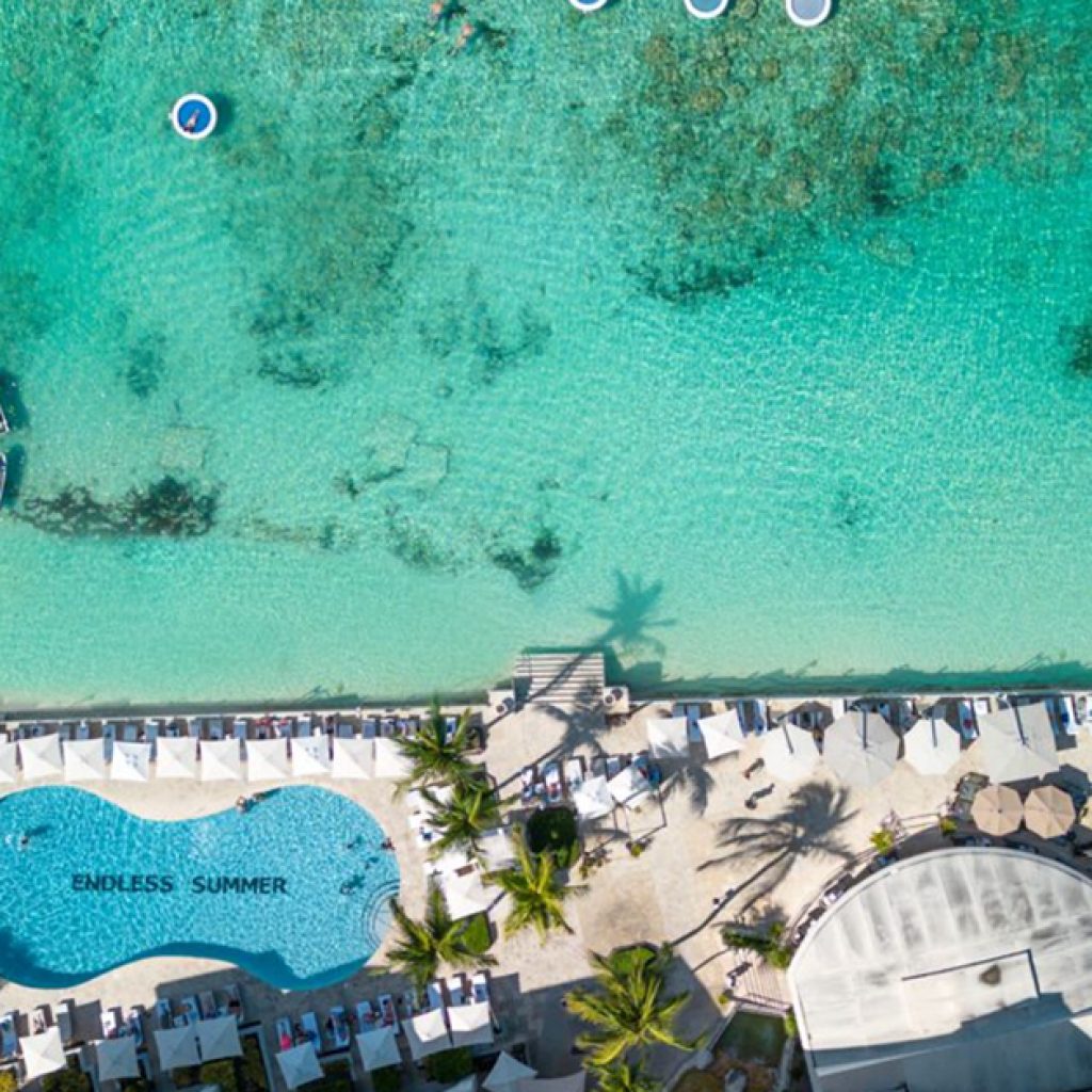 The Cayman Islands’ Marriott Is Debuting a New Name and a
New Beach