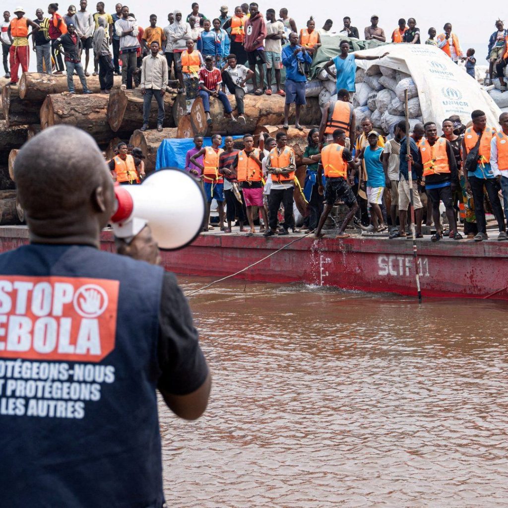 WHO chief: Ebola outbreak in DRC spreading at ‘unprecedented
rate’