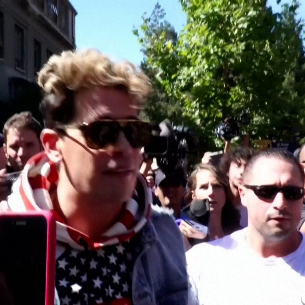 Far-right commentator Milo Yiannopoulos detained by
ICE
