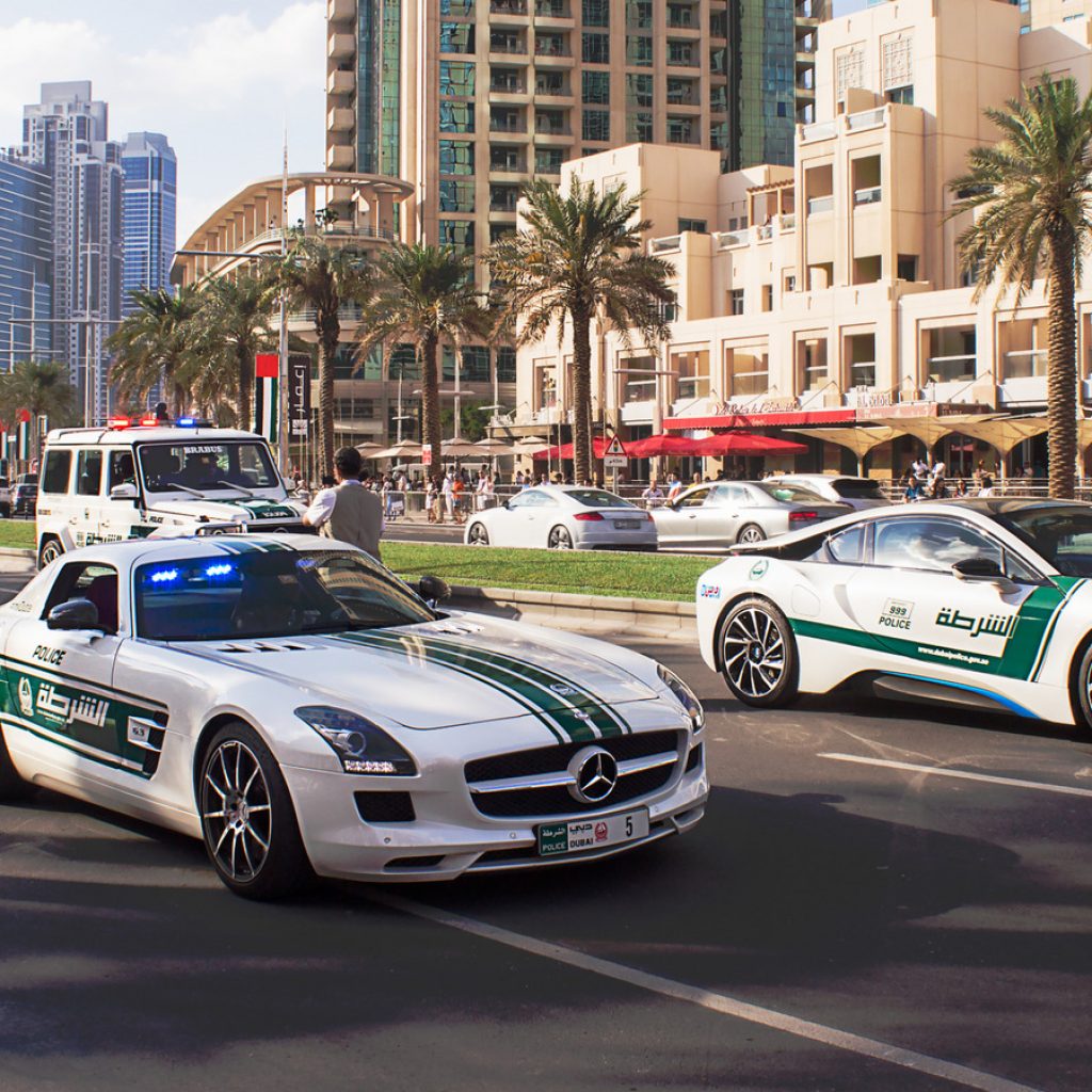 Why Dubai Police Cars Are Ferraris, Lamborghinis, Bugattis,
And Other Dream Exotics