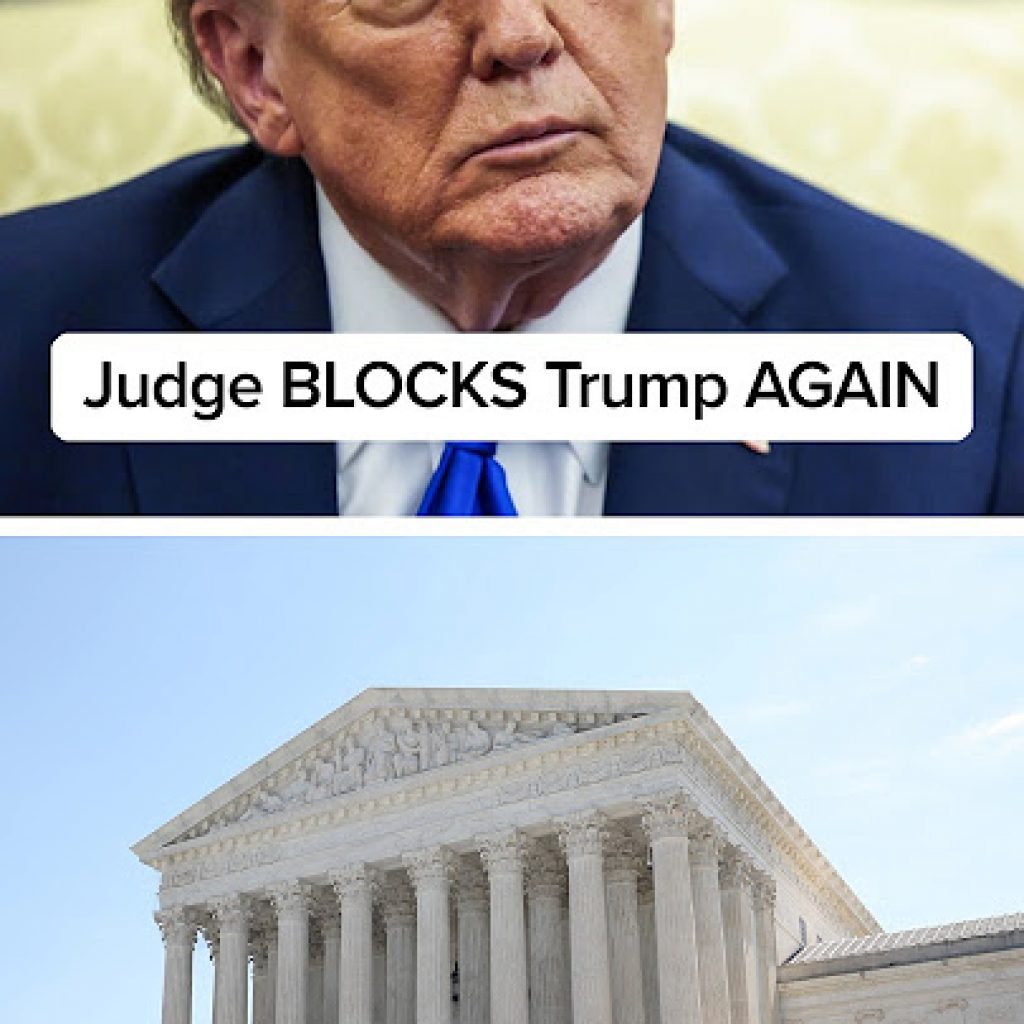 Judge BLOCKS Trump AGAIN