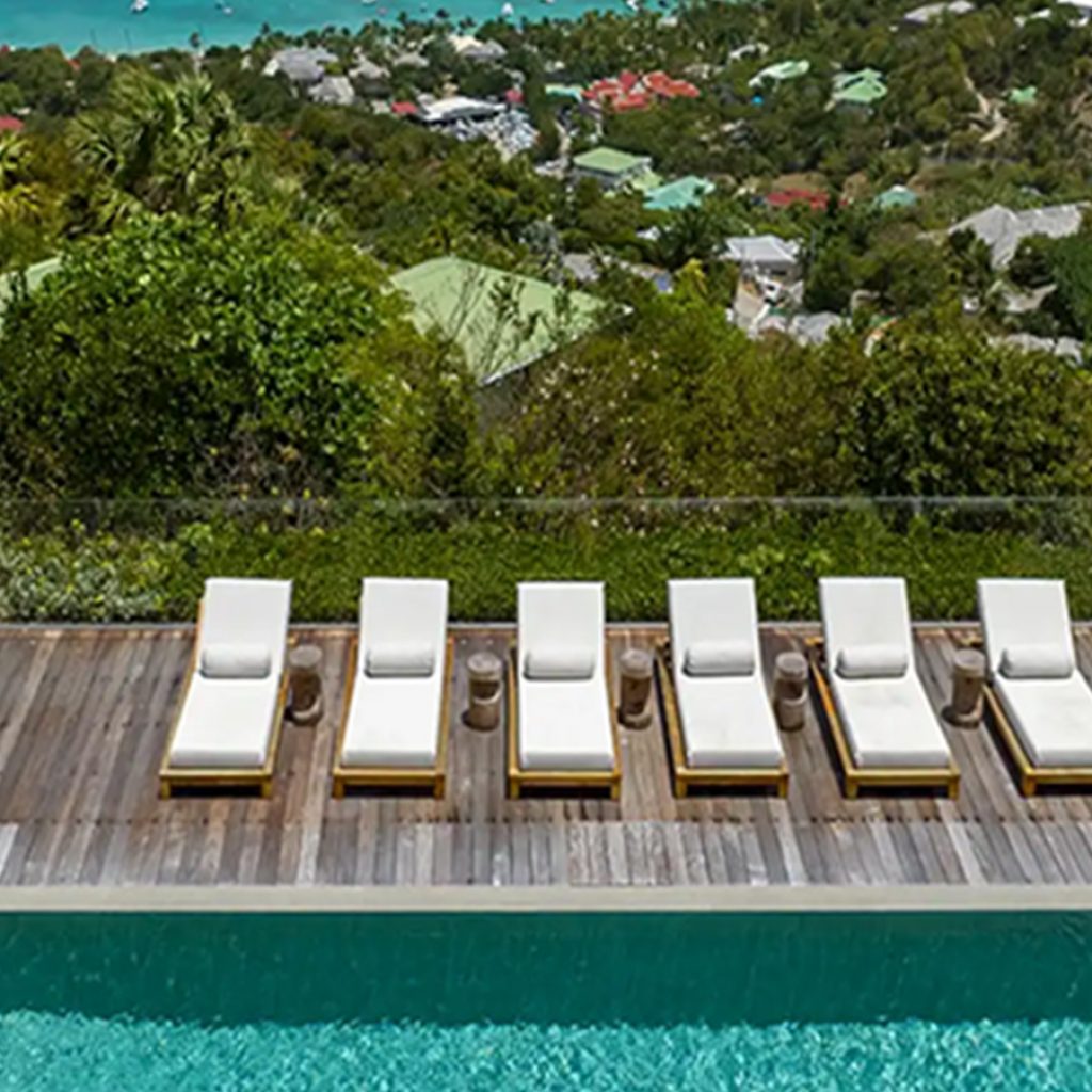 This Caribbean Villa Escape in St Barth Has 5 Bedrooms, 3
Pools, and a Hidden Wine Collection