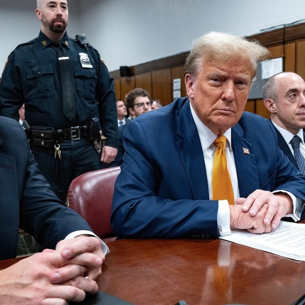Judge rejects Trump’s attempt to move his criminal hush
money case to federal court