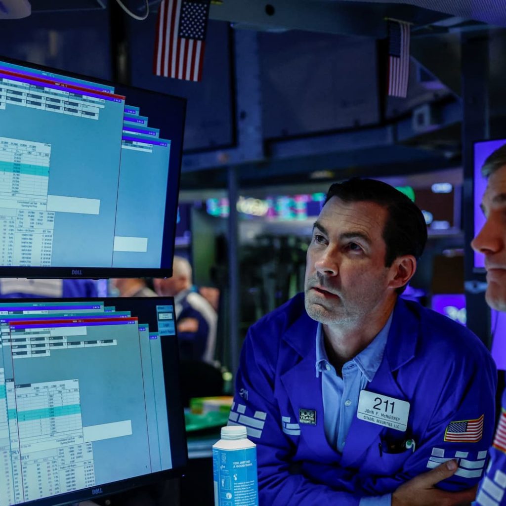 Wall Street money takes back over from small investors as
driving force of the stock market