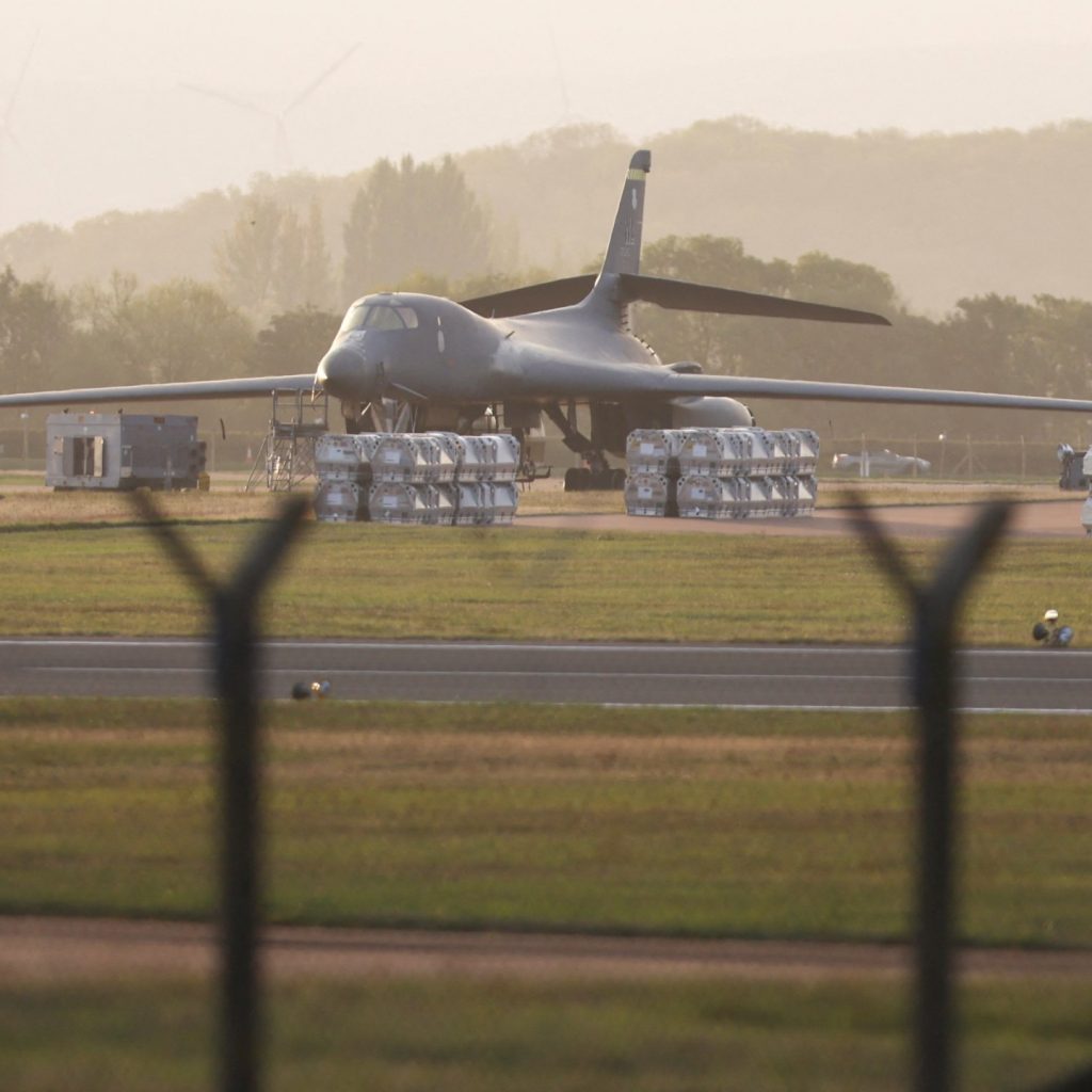 Five arrested near UK RAF base over suspected explosives
‘terror’ plot
