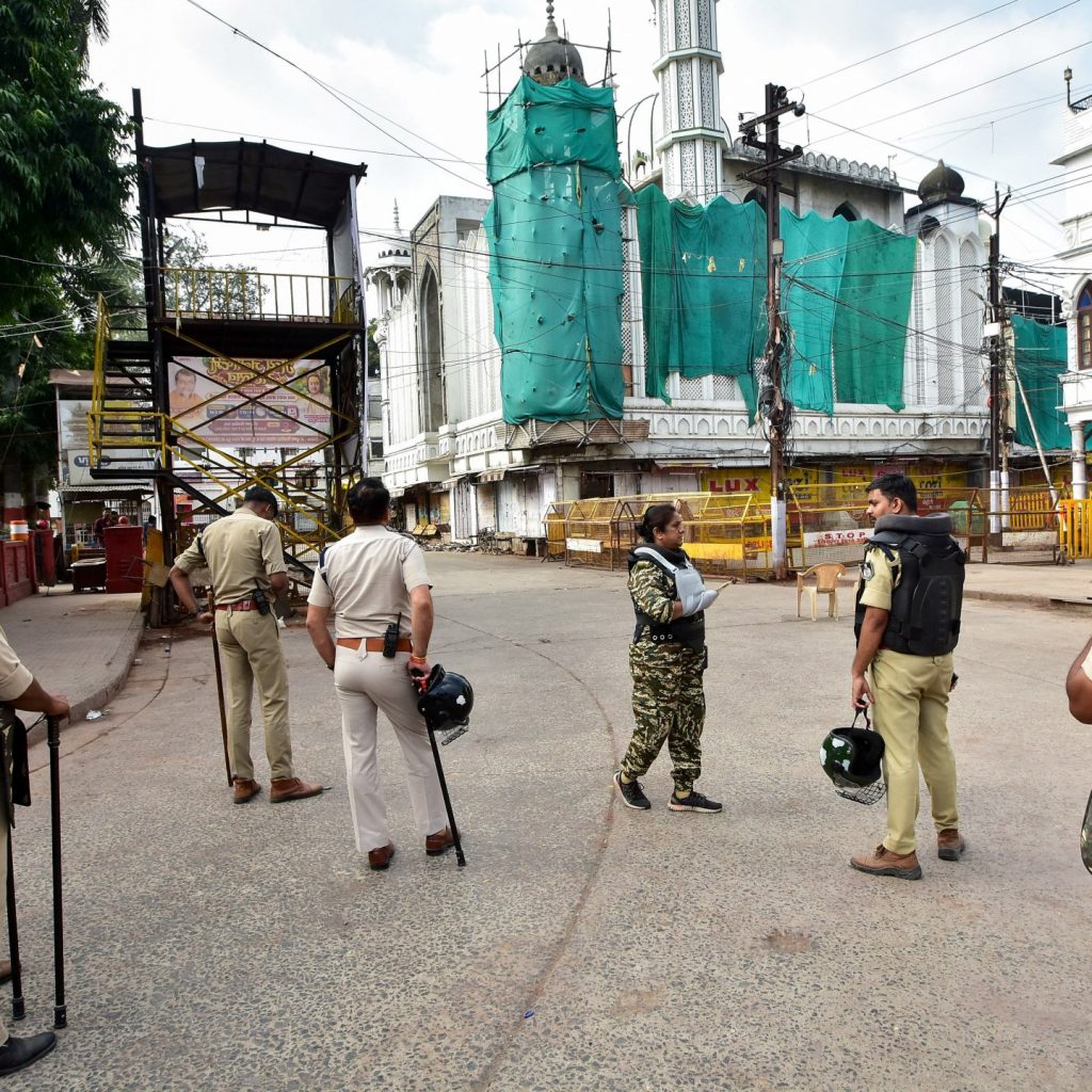 India’s Ujjain tense as mosque partially demolished for
Hindu pilgrimage