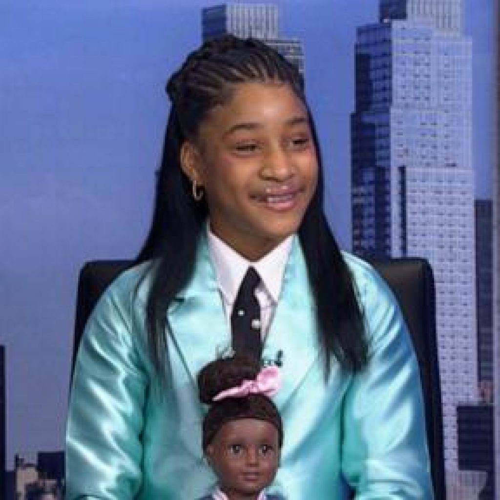 WATCH: 11-year-old fashion prodigy creates American Girl
doll fashion collective