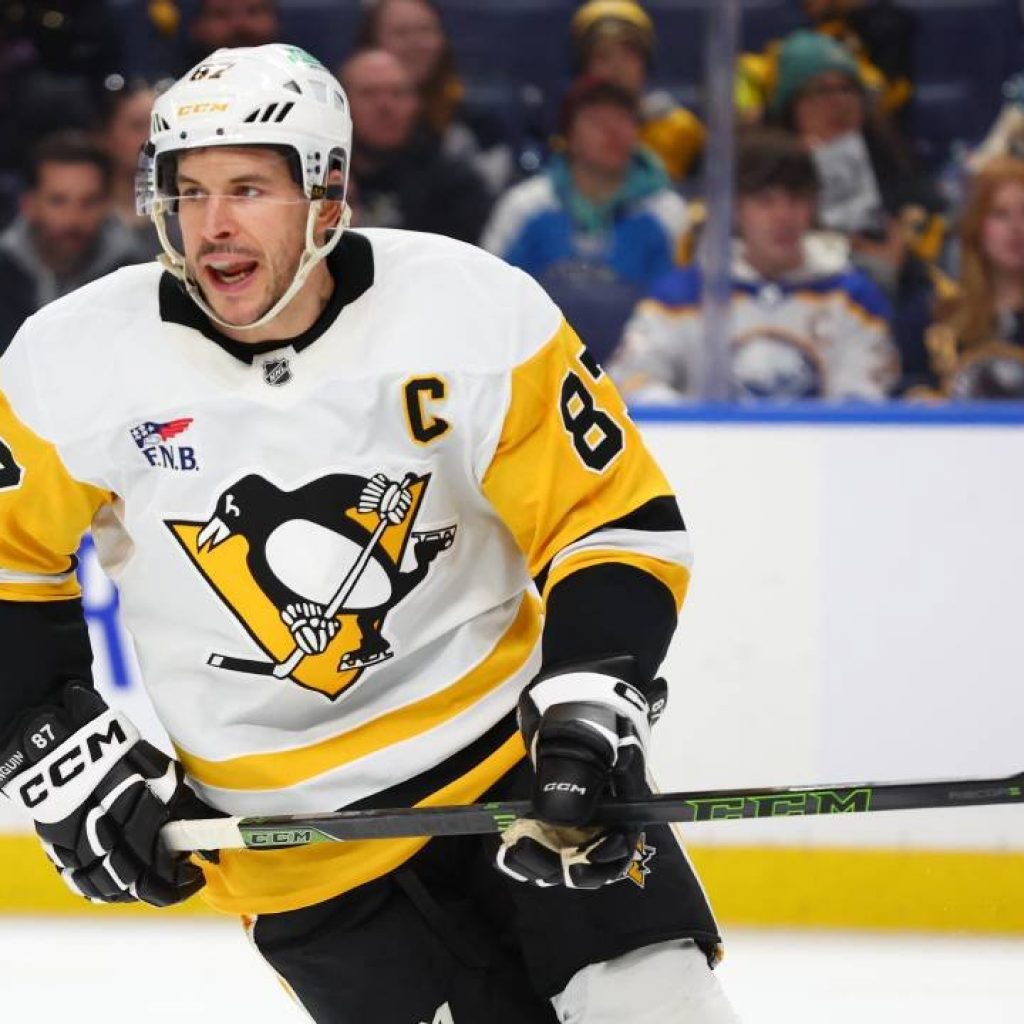 Crosby’s slap shot highlights historic 21-season
point-per-game run