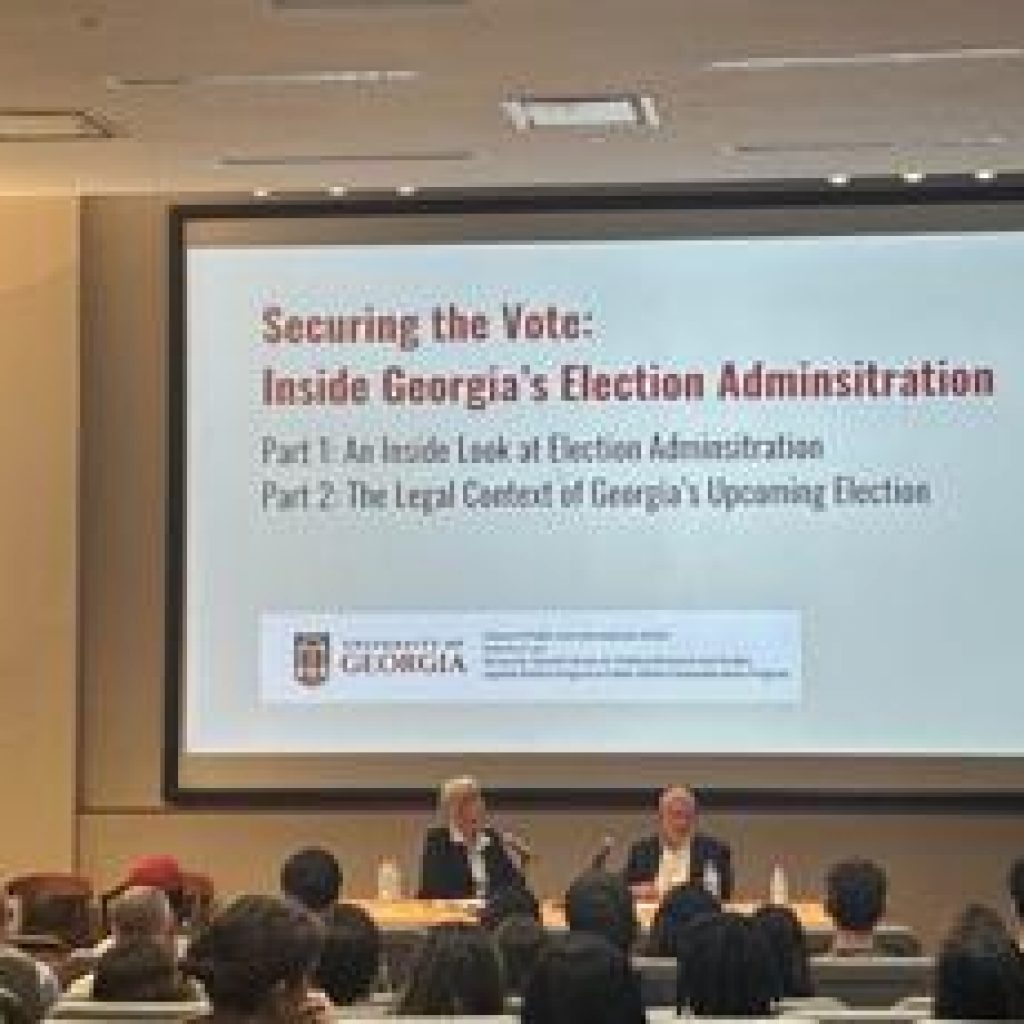 Inside Georgia’s Election Administration: Election officials
and legal experts in nonpartisan conversation