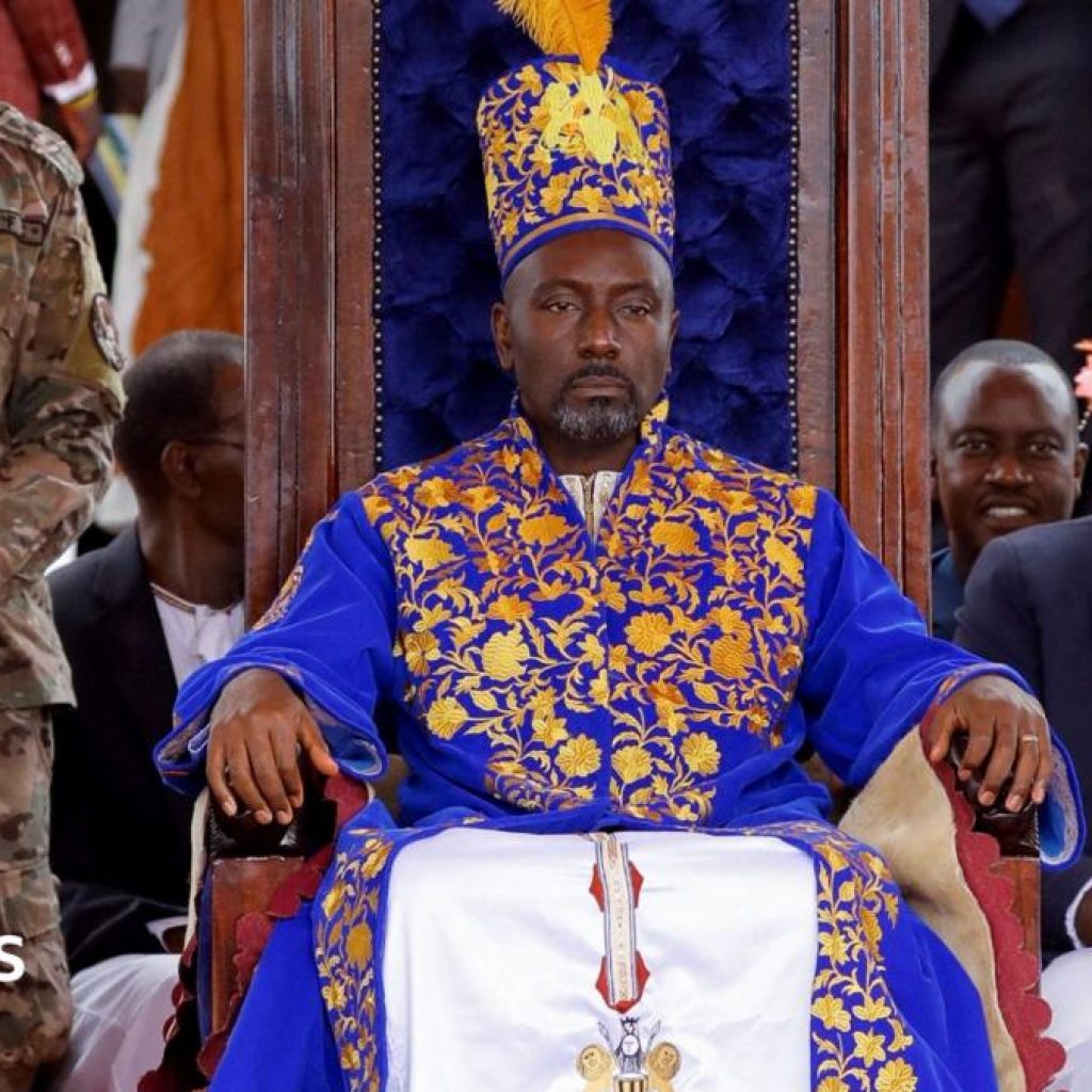 The journalist who became king in Uganda