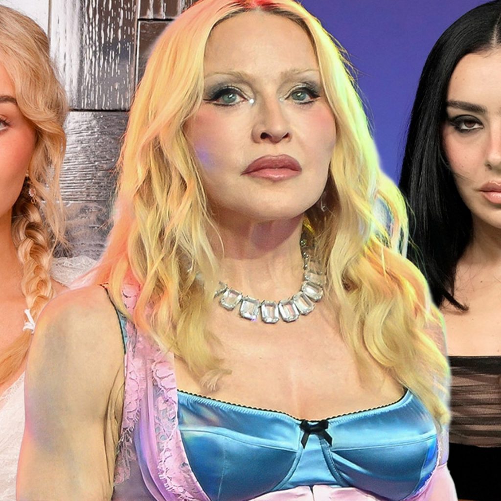 Madonna Kicks Off MTV VMAs With Sabrina Carpenter and Charli
xcx
