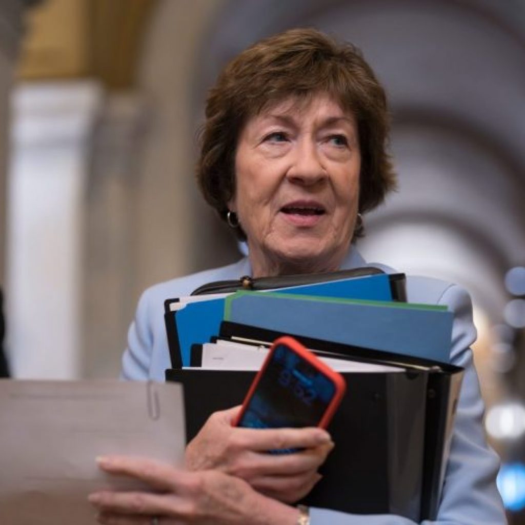 Trump FDA pick tests Collins on abortion