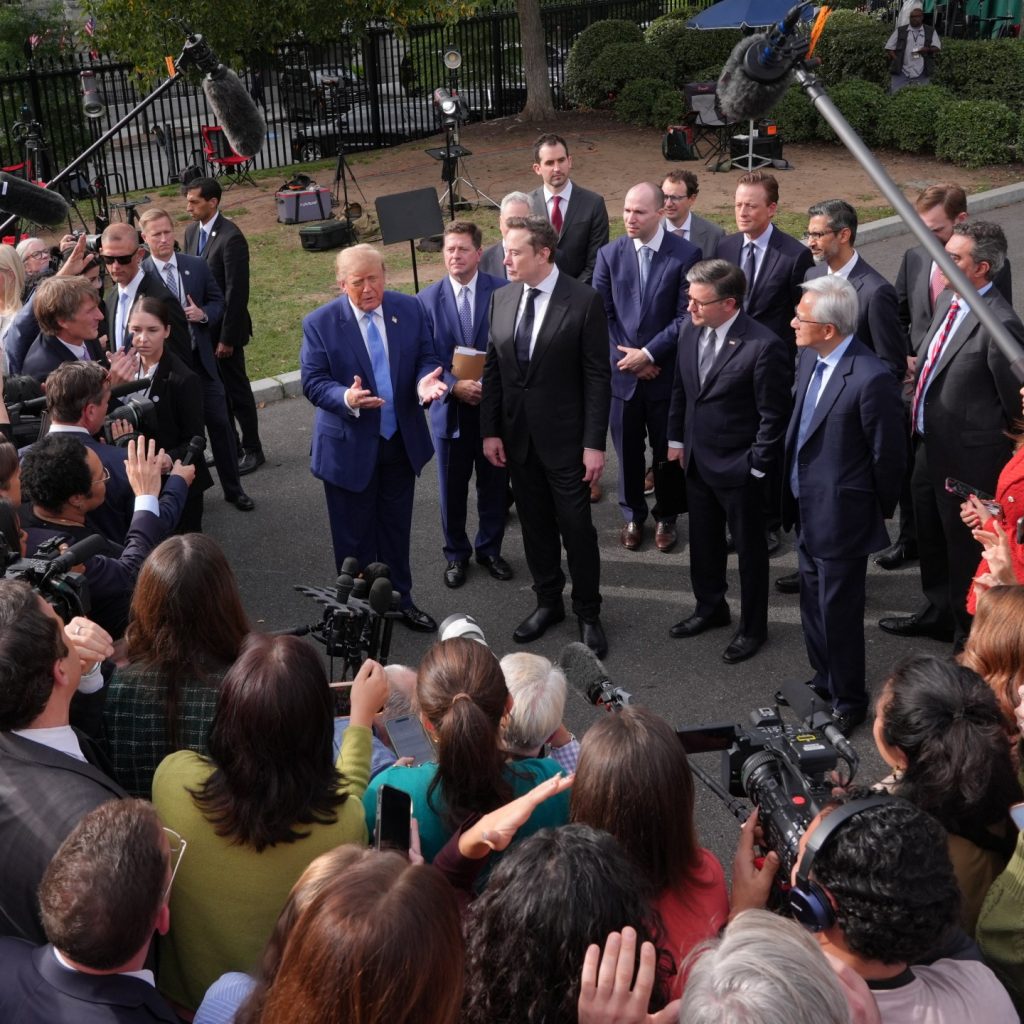 Trump, top tech firms sign accord to ‘self-police’ AI
development