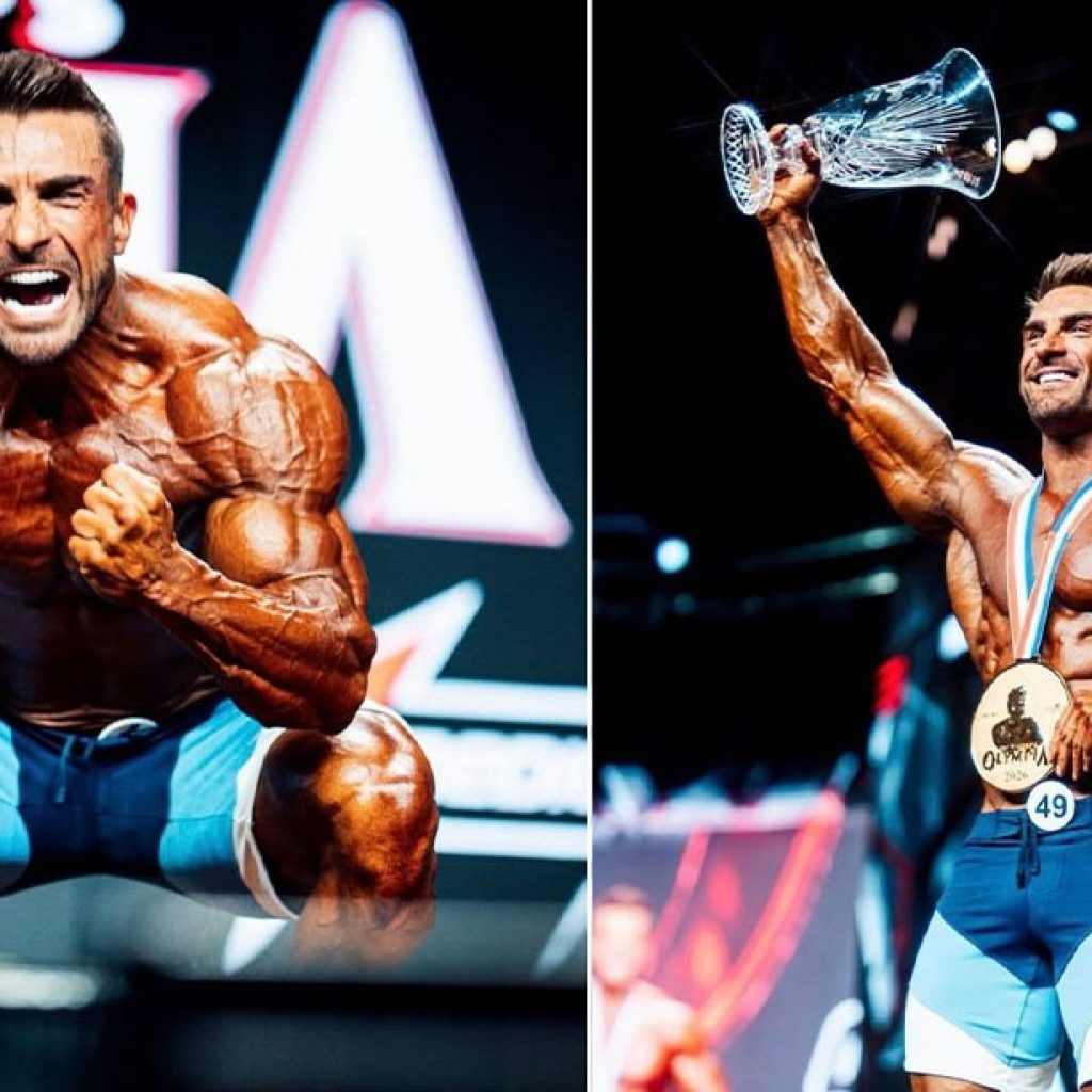Ryan Terry Wins 4th Consecutive Men’s Physique Olympia 2026
Title Despite Severe Neck Injury