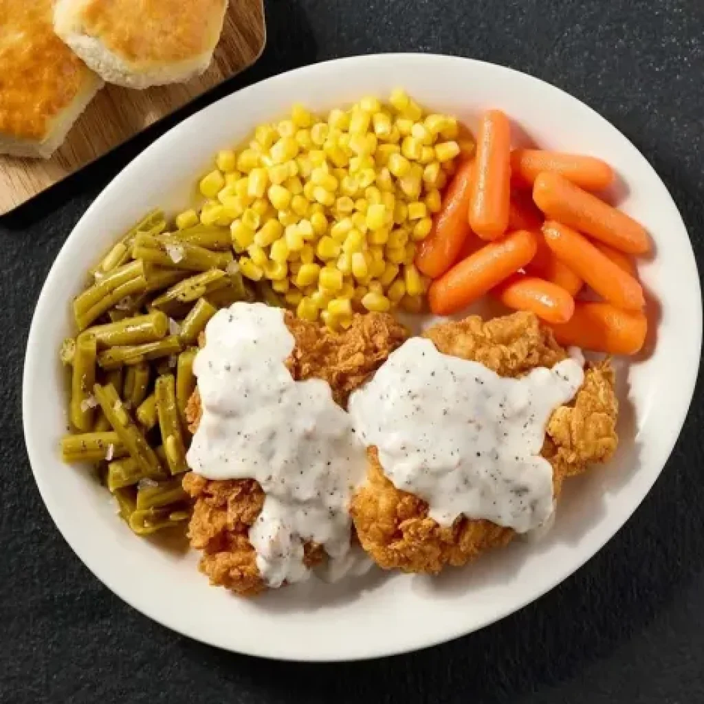 5 Restaurant Chains With the Best Chicken-Fried Chicken and Green Beans, According to Diners