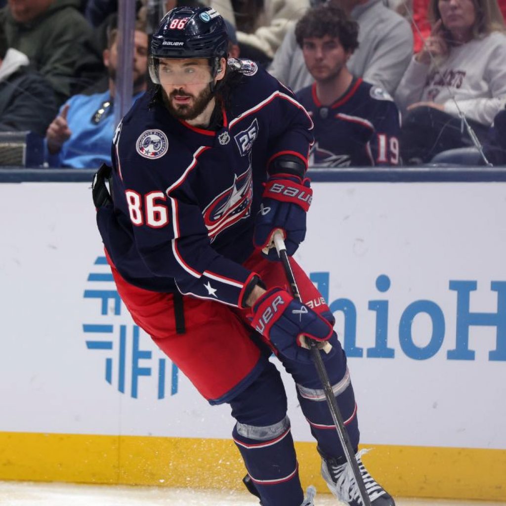 Maple Leafs, Blue Jackets discussing Marchenko trade