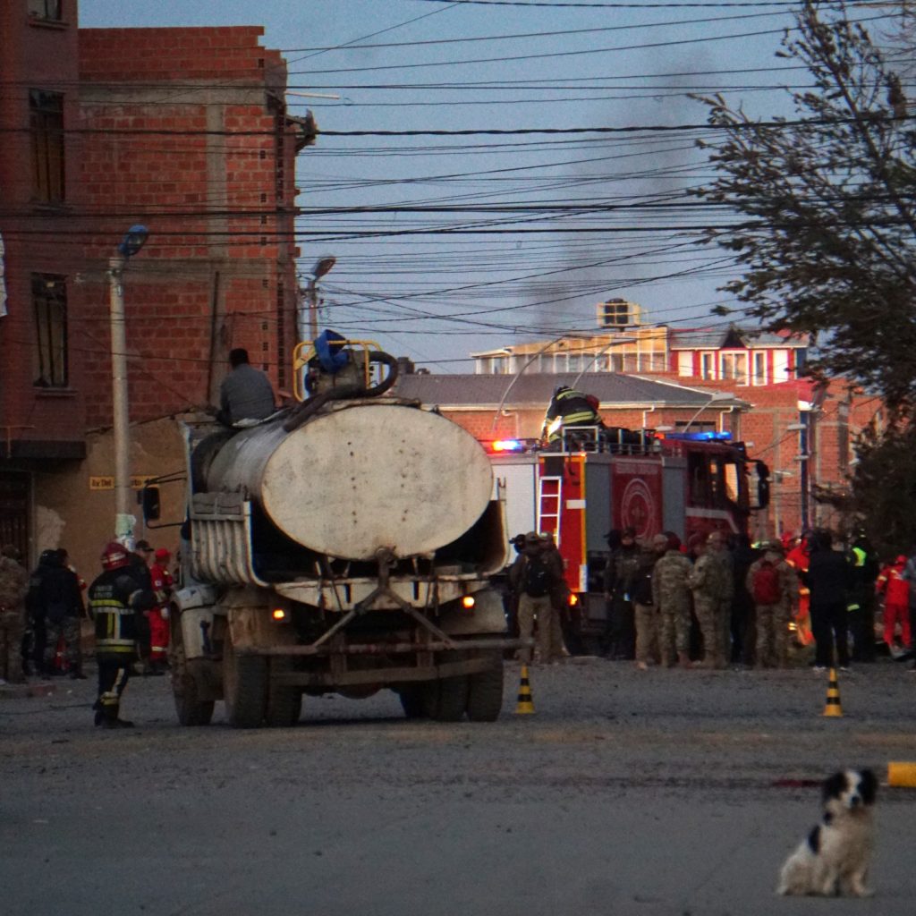 Blasts at Bolivian military base kill at least 10, injure
dozens