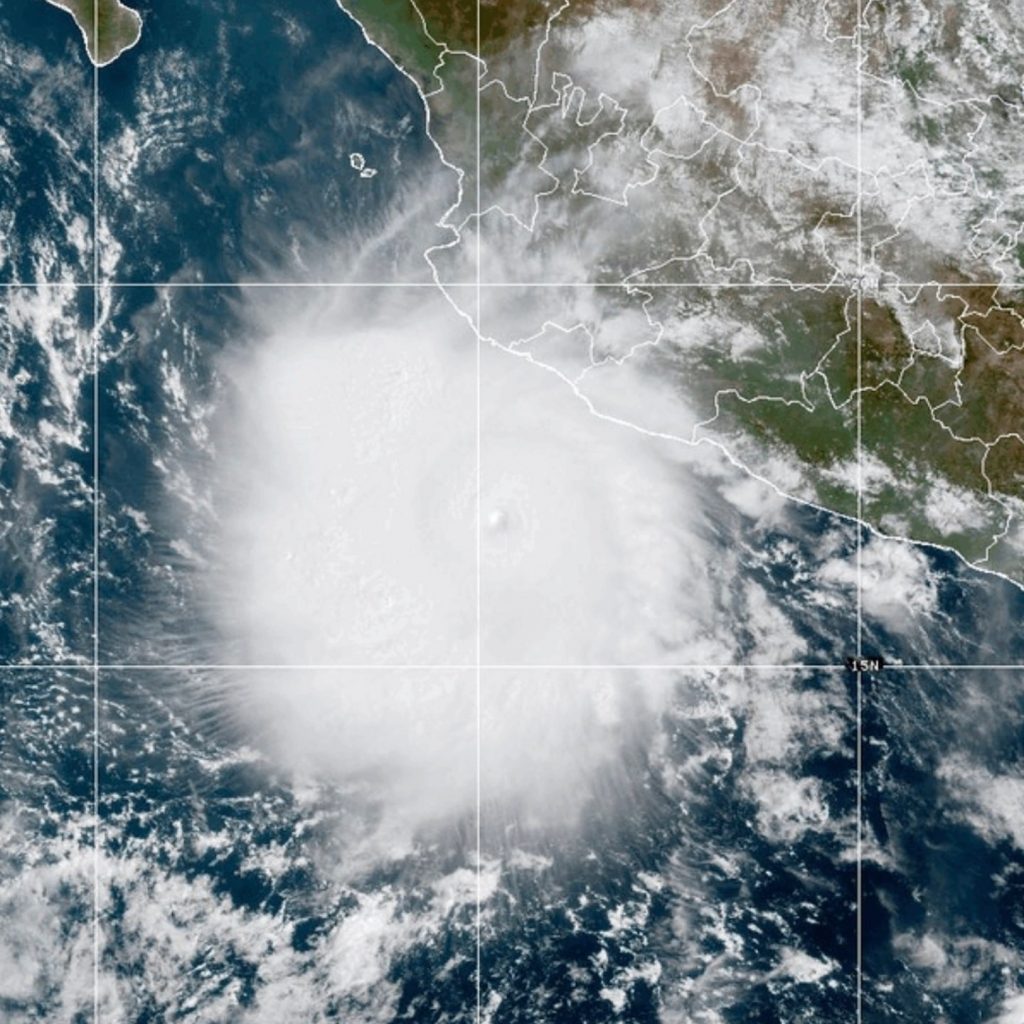 Hurricane Polo lashes Mexico as Nolo strengthens near
Hawaii