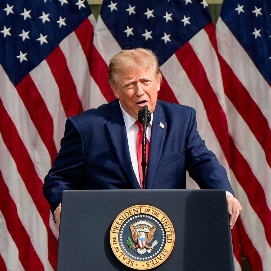 Trump pays tribute to the victims of 9/11 at Pentagon
ceremony