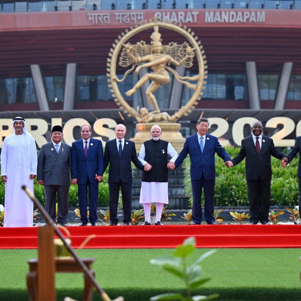 World leaders gather in New Delhi for final day of BRICS
summit