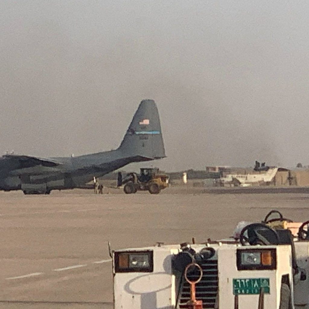 US troops fully withdraw from Baghdad base after two
decades