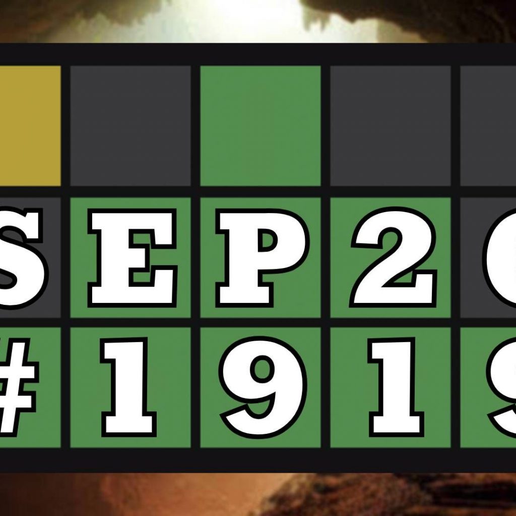 Today’s Wordle Hints & Answer – September 20, 2026
(Puzzle #1919)