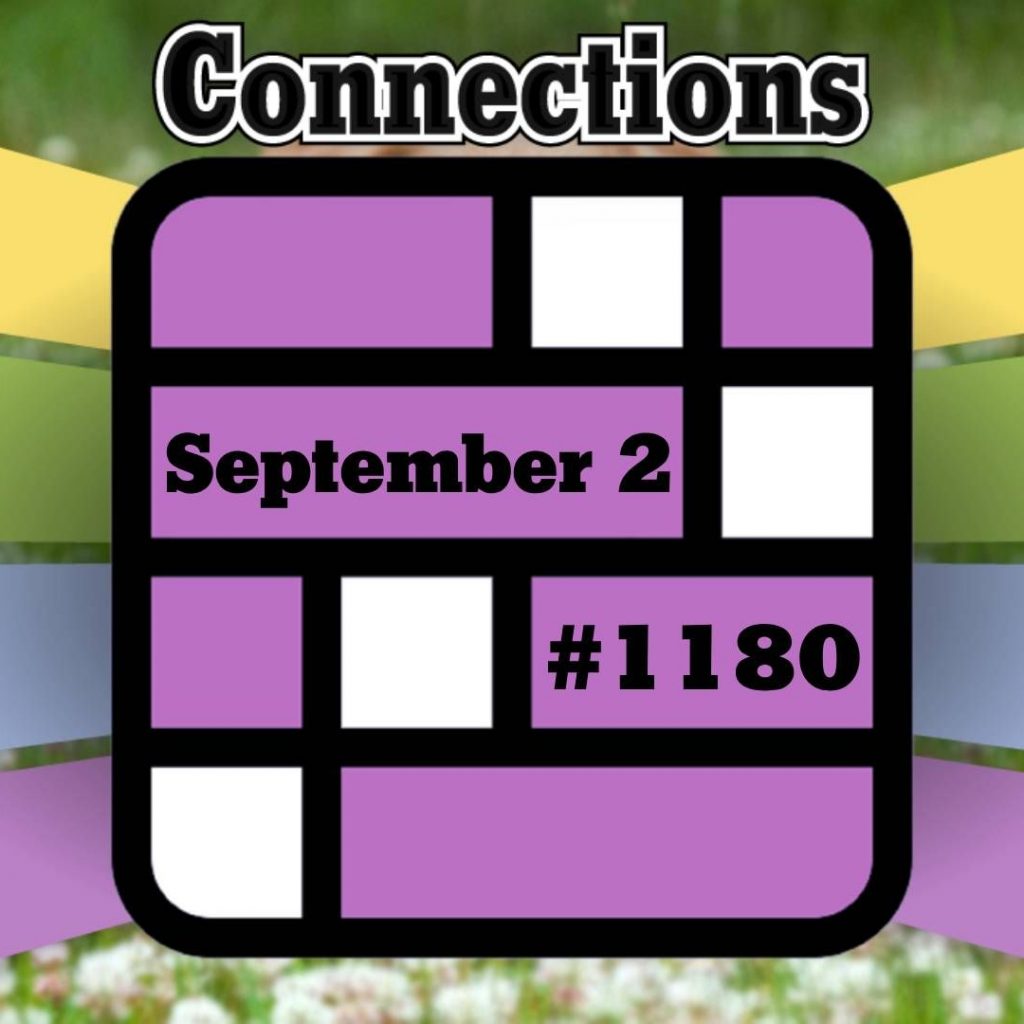 NYT Connections Solution And Hints For September 2,
2026