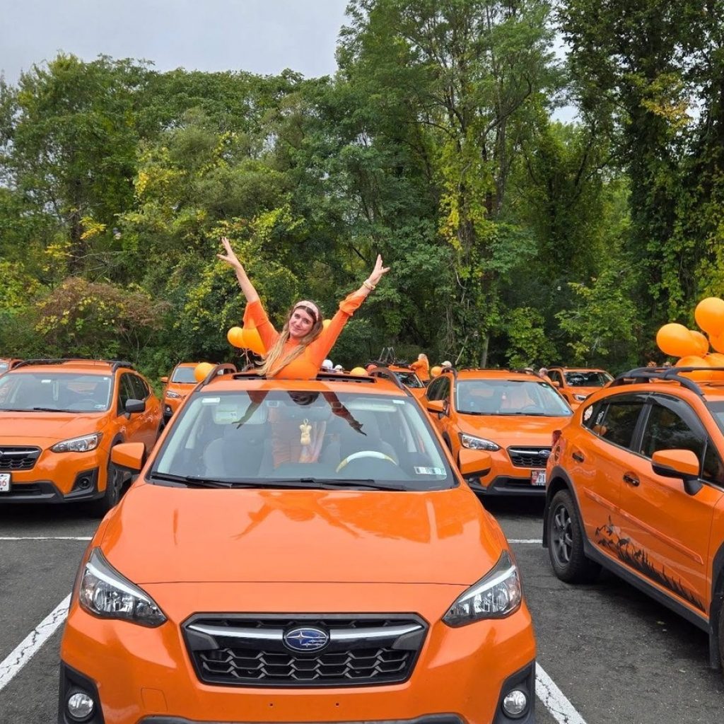 The Annual Sunshine Orange Subaru Crosstrek Parade Is
Exactly Why The World Needs More Colorful Cars