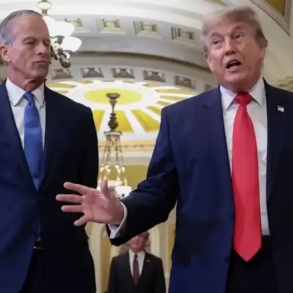 Thune doubles down on Trump’s ‘dubious’ mega-MAGA
strategy