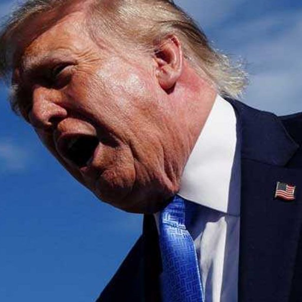 Late-night report sends Trump into a social media death
spiral