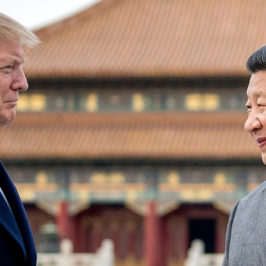 Trump and Xi see tensions flare over AI, trade and Iran but
still seek stability